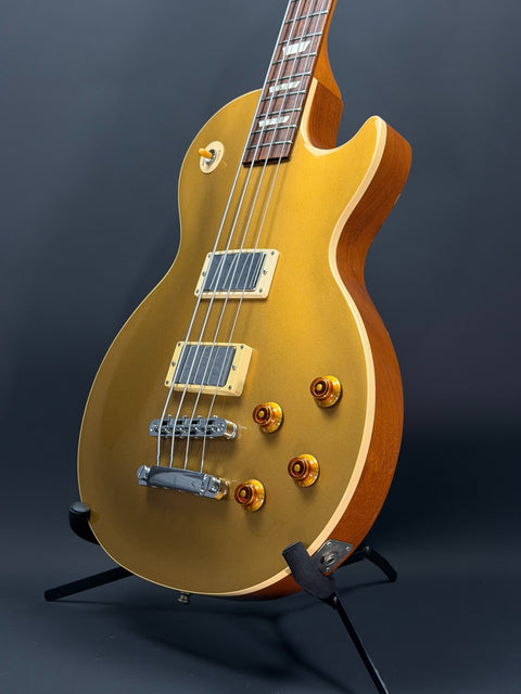 2011 Gibson Les Paul Standard Bass Oversized - Gold Top -