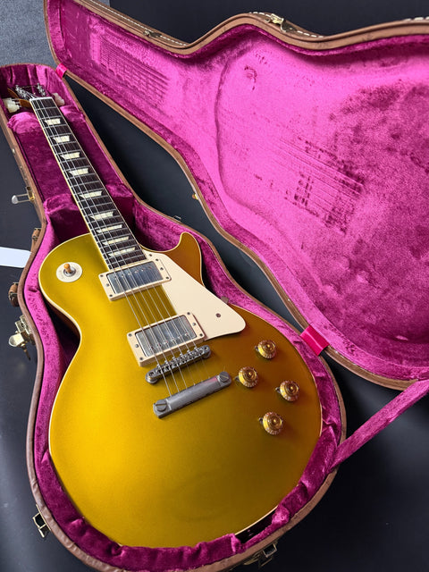 2013 Gibson Custom Historic '57 Les Paul Goldtop Reissue - Antique Gold VOS