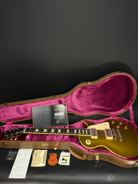 2013 Gibson Custom Historic '57 Les Paul Goldtop Reissue - Antique Gold VOS