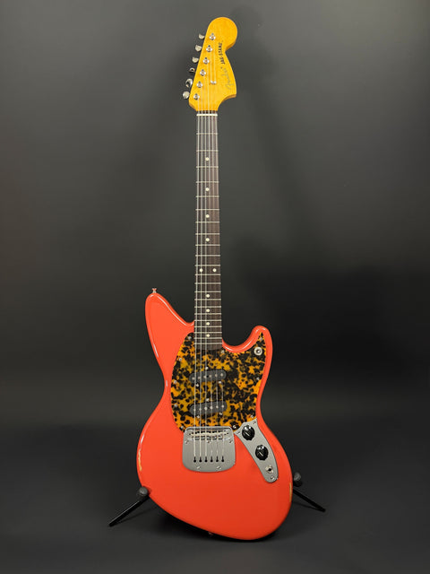 2021 Modified Fender Kurt Cobain Jag-Stang - Fiesta Red