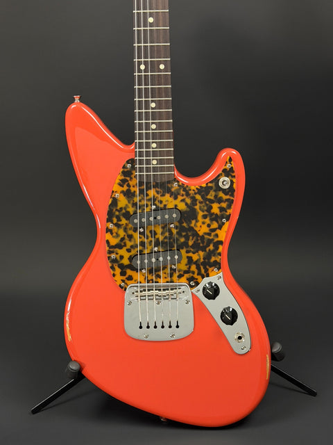 2021 Modified Fender Kurt Cobain Jag-Stang - Fiesta Red