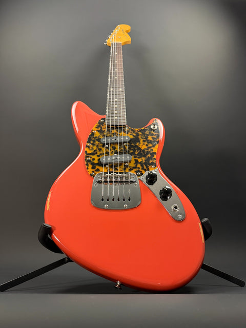 2021 Modified Fender Kurt Cobain Jag-Stang - Fiesta Red