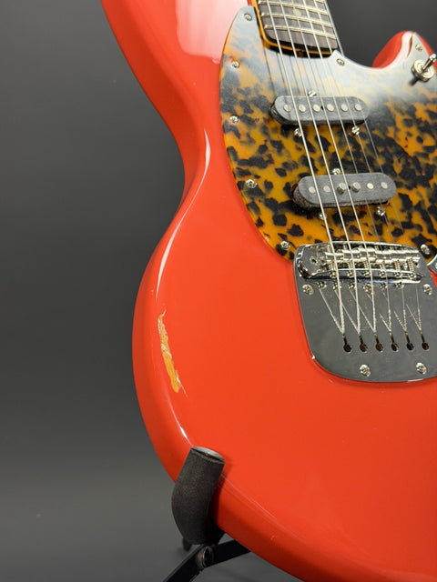 2021 Modified Fender Kurt Cobain Jag-Stang - Fiesta Red