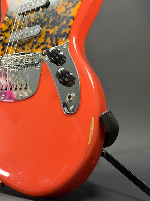 2021 Modified Fender Kurt Cobain Jag-Stang - Fiesta Red