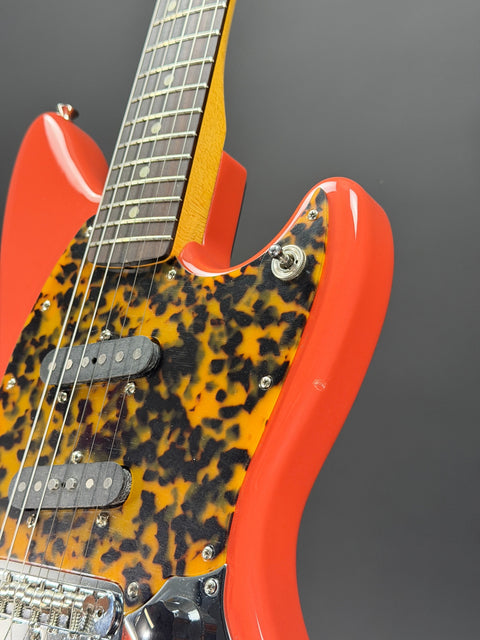 2021 Modified Fender Kurt Cobain Jag-Stang - Fiesta Red