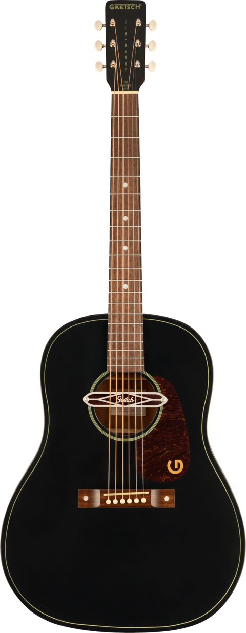 Gretsch Jim Dandy Deltoluxe Dreadnought - Blacktop - 