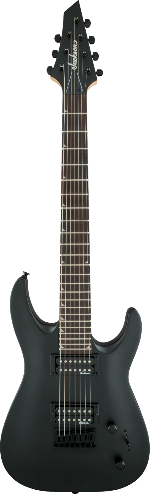 Jackson JS Series Dinky Arch Top 7-String JS22-7 DKA HT - Satin Black