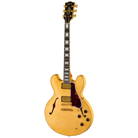 PRESALE: Gibson Custom 1960 ES-355 Reissue Figured Light Aged - Antique Blonde
