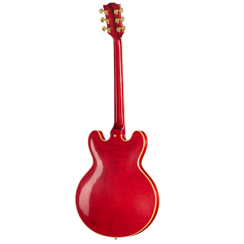 PRESALE: Gibson Custom Limited Edition 1960 ES-355 Reissue Figured Light Aged - Sixties Cherry Gold Hardware -