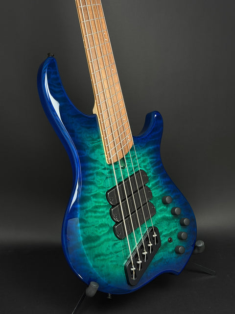Dingwall Guitars Combustion 5-String - Whalepool Burst with Pau Ferro Fingerboard