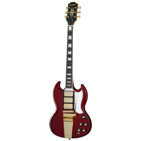 Epiphone Joe Bonamassa 1963 SG Custom Dark Red Wine w/Case - 