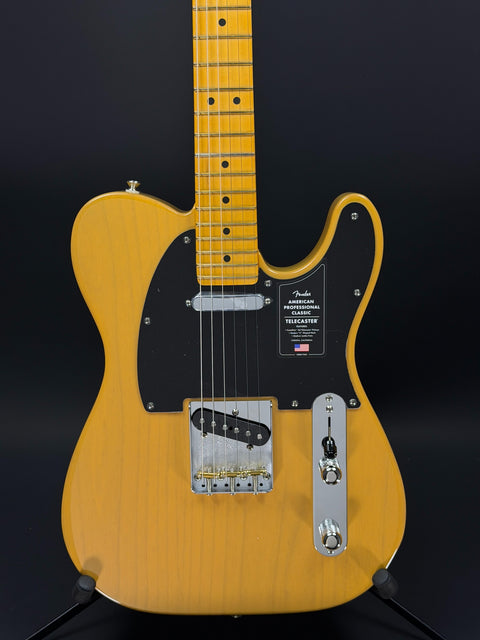 Fender American Professional Classic Telecaster - Butterscotch Blonde -