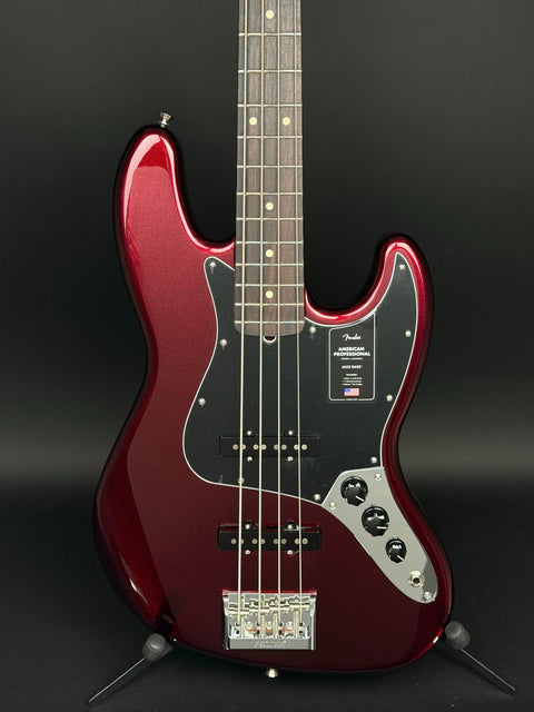 Fender American Professional Jazz Bass - Oxblood