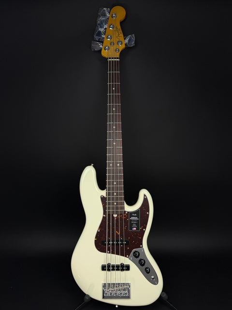 Fender American Professional Jazz Bass V - Olympic White