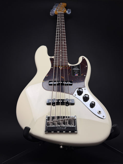 Fender American Professional Jazz Bass V - Olympic White