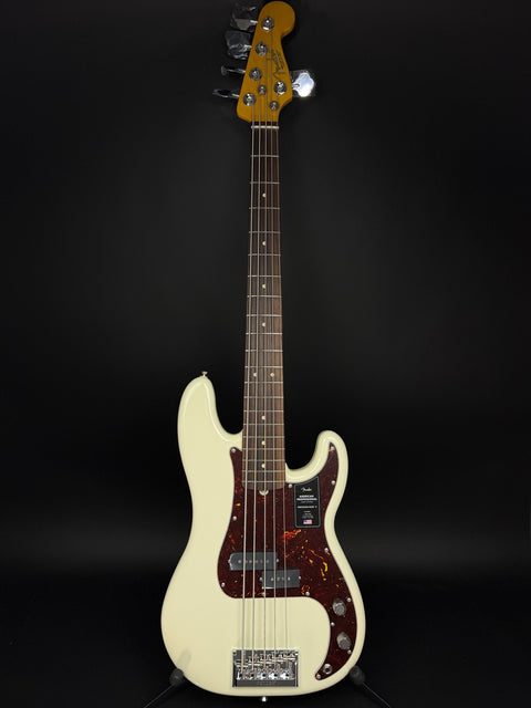Fender American Professional Precission Bass V - Olympic White