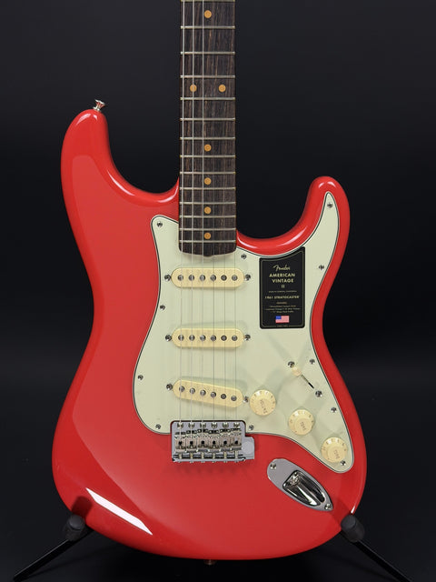 Fender American Vintage II 1961 Stratocaster - Fiesta Red -