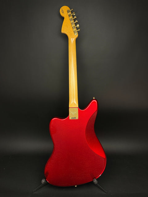 Fender Custom Shop 1962 Jaguar Deluxe Closet Classic Gold Hardware - Candy Apple Red