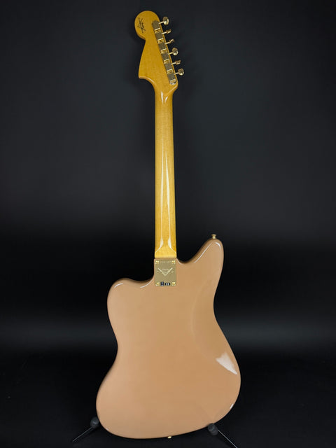 Fender Custom Shop 1962 Jaguar Deluxe Closet Classic Gold Hardware - Dirty Shell Pink