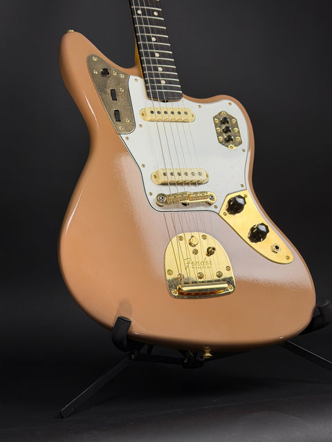 Fender Custom Shop 1962 Jaguar Deluxe Closet Classic Gold Hardware - Dirty Shell Pink