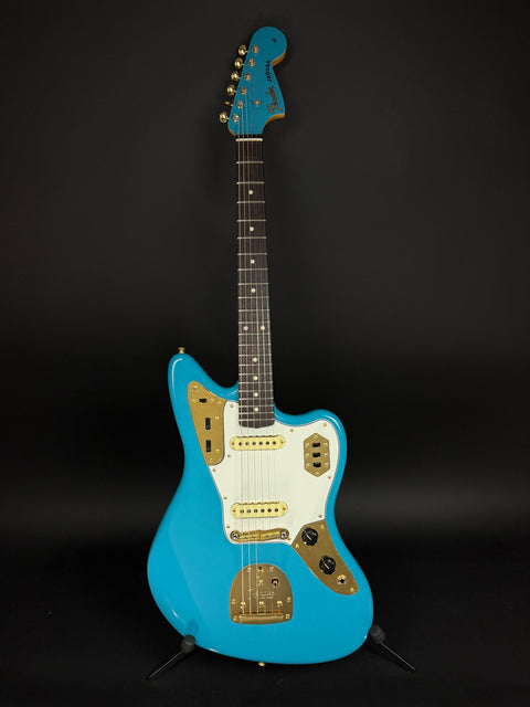 Fender Custom Shop 1962 Jaguar Deluxe Closet Classic Gold Hardware - Taos Turquoise