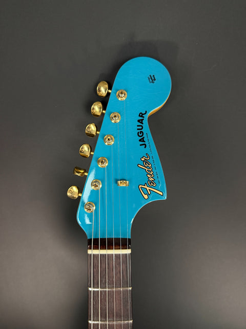 Fender Custom Shop 1962 Jaguar Deluxe Closet Classic Gold Hardware - Taos Turquoise