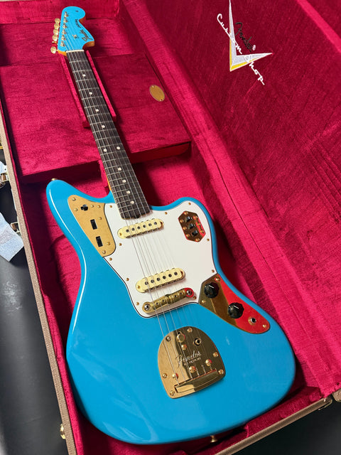 Fender Custom Shop 1962 Jaguar Deluxe Closet Classic Gold Hardware - Taos Turquoise