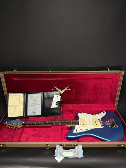 Fender Custom Shop 1962 Jazzmaster Time Capsule - Aged Lake Placid Blue