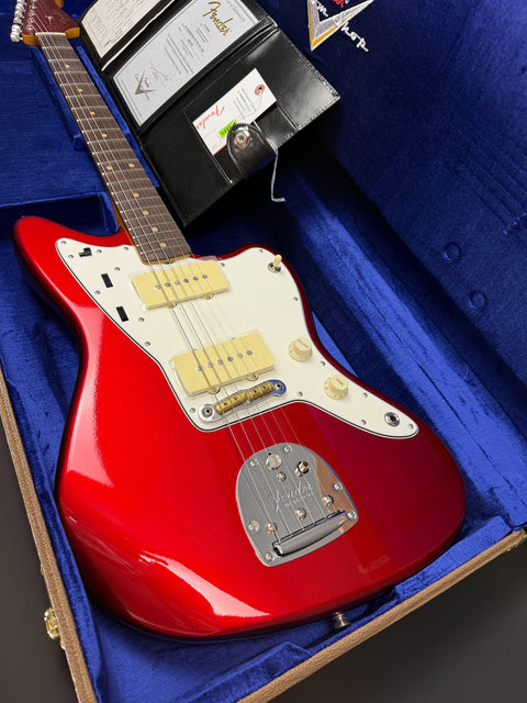 Fender Custom Shop 1962 Jazzmaster Time Capsule Painted Headcap - Candy Apple Red -