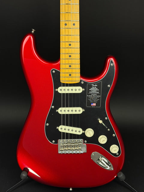 Fender Limited Edition American Professional Classic Stratocaster Featuring the Fender Silent System - Candy Apple Red