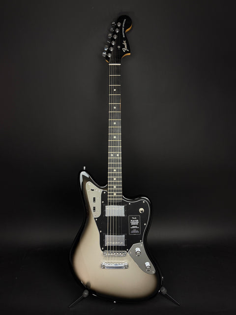 Fender Limited Edition Player Fusion Jaguar Baritone Special - Silverburst