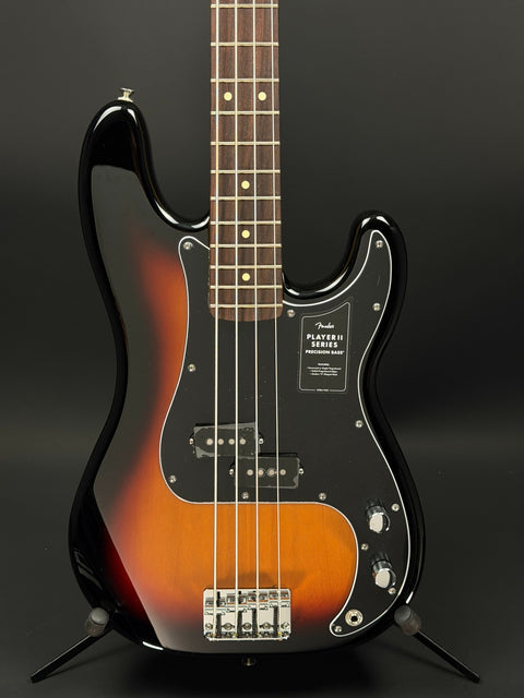 Fender Player II Precision Bass - 3-Color Sunburst w/ Rosewood Fingerboard -