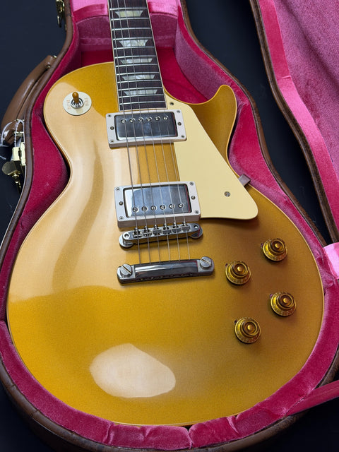 Gibson Custom 1957 Les Paul Goldtop Reissue VOS - Double Gold -