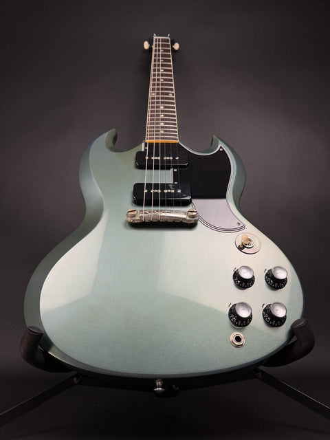 Gibson Custom M2M 1963 SG Special Reissue Lightning Bar - Antique Pelham Blue VOS -