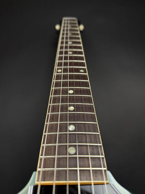 Gibson Custom M2M 1963 SG Special Reissue Lightning Bar - Antique Pelham Blue VOS -