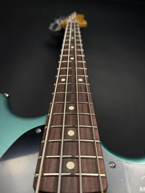 Fender American Professional Classic Mustang Bass - Faded Sherwood Green Metallic -