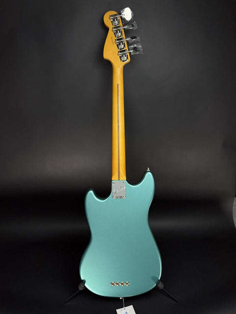 Fender American Professional Classic Mustang Bass - Faded Sherwood Green Metallic -