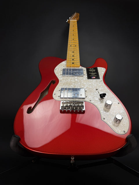 Fender American Vintage II 1972 Telecaster Thinline - Candy Apple Red -