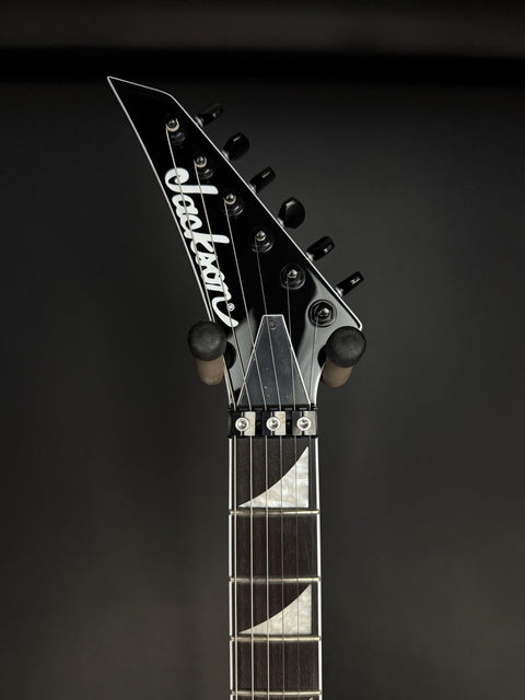 Jackson Pro Series Wes Borland Signature King V - Black with White Bevels -