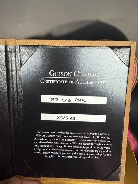 Gibson Custom 1957 Les Paul Goldtop Darkback Reissue VOS