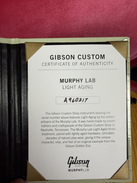 Gibson Custom Limited Edition 1960 ES-355 Reissue Figured Light Aged - Antique Blonde -