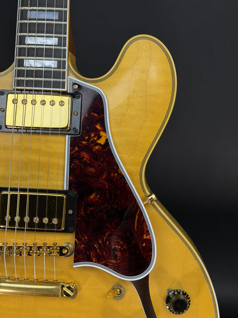 Gibson Custom Limited Edition 1960 ES-355 Reissue Figured Light Aged - Antique Blonde -