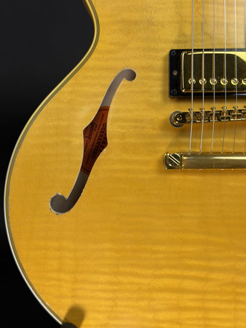 Gibson Custom Limited Edition 1960 ES-355 Reissue Figured Light Aged - Antique Blonde -