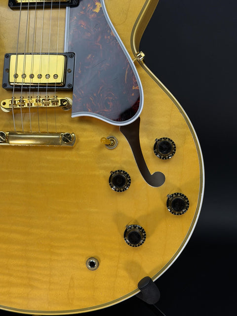 Gibson Custom Limited Edition 1960 ES-355 Reissue Figured Light Aged - Antique Blonde -