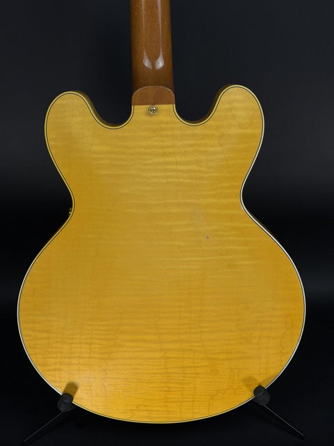 Gibson Custom Limited Edition 1960 ES-355 Reissue Figured Light Aged - Antique Blonde -