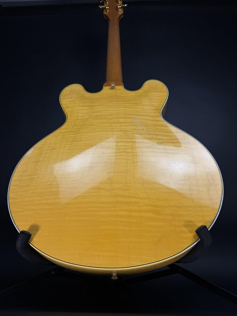 Gibson Custom Limited Edition 1960 ES-355 Reissue Figured Light Aged - Antique Blonde -