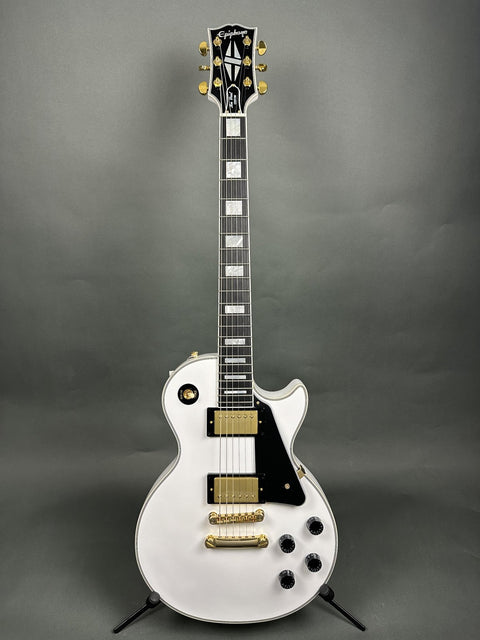 Epiphone Inspired By Gibson Les Paul Custom - Alpine White - 