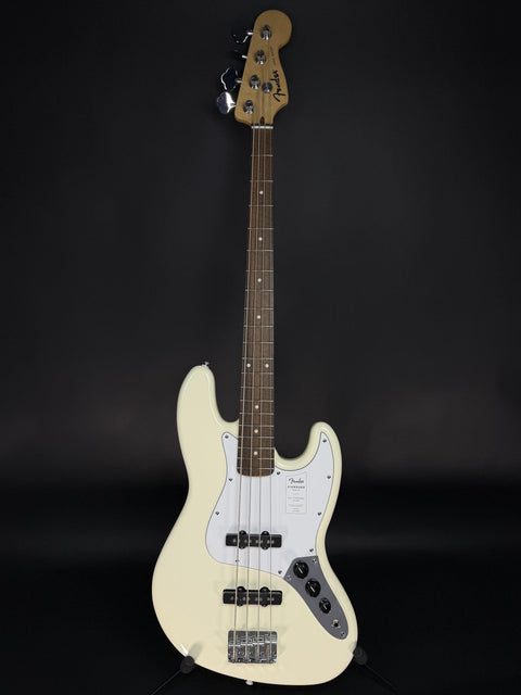 Fender Standard Jazz Bass Olympic White Laurel Fingerboard -