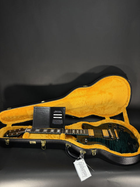 Gibson Custom Greatest Hits Volume II Les Paul Axcess Custom Peacock Widow Stop Bar - Gloss -