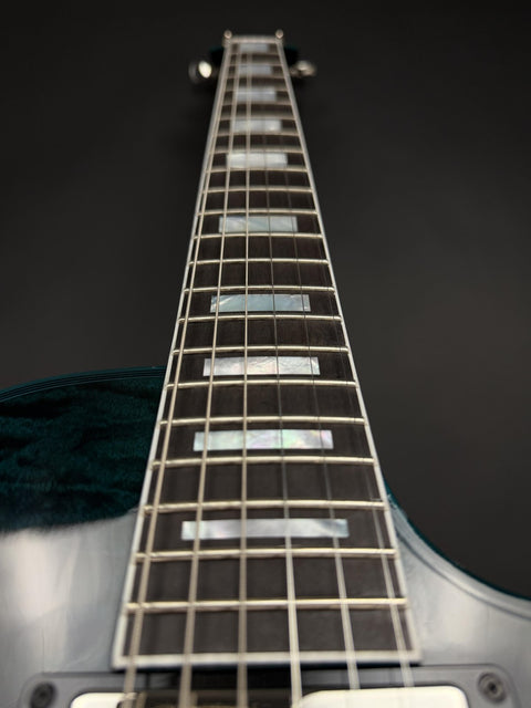 Gibson Custom Greatest Hits Volume II Les Paul Axcess Custom Peacock Widow Stop Bar - Gloss -